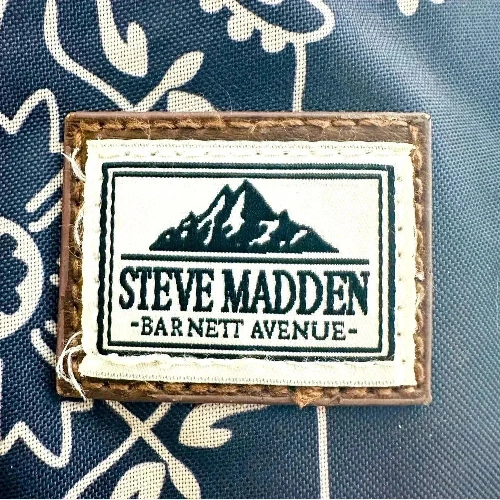 Steve Madden Barnet Avenue Utility Navy Backpack